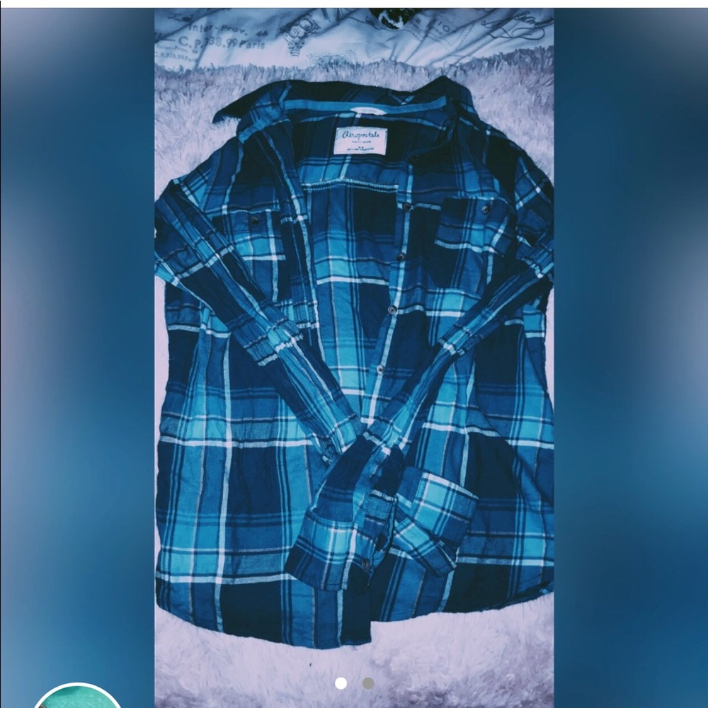 Blue Winter Flannel 💙💙